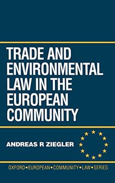 portada Trade and Environmental law in the European Community (Oxford European Community law Library) (en Inglés)