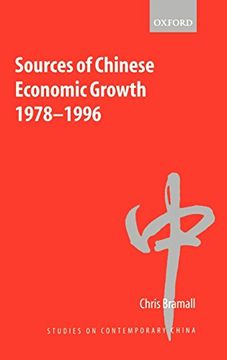 portada Sources of Chinese Economic Growth, 1978-1996 (Studies on Contemporary China) (en Inglés)