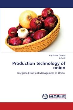 portada Production technology of onion (en Inglés)
