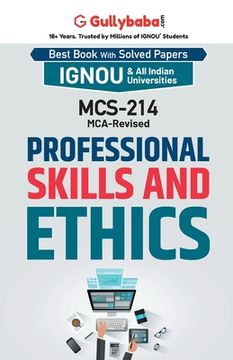 portada MCS-214 Professional Skills and Ethics (en Inglés)