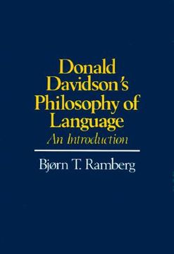 portada donald davidson's philosophy of language: an introduction (en Inglés)