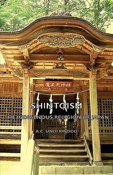 portada shintoism: the indigenous religion of japan (en Inglés)