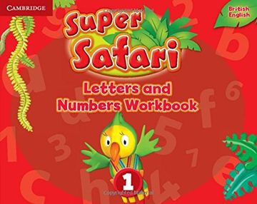 portada Super Safari Level 1 Letters and Numbers Workbook (in English)