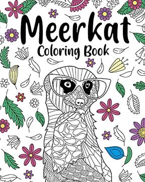 portada Meerkat Coloring Book (en Inglés)