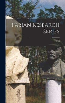 portada Fabian Research Series; 246 (en Inglés)