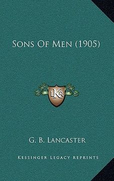 portada sons of men (1905) (en Inglés)
