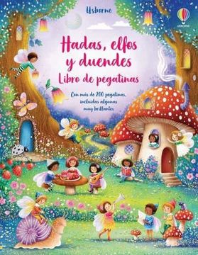 portada Hadas Elfos y Duendes Pegatinas Para Todos (in Spanish)