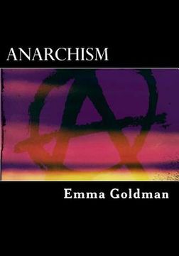 portada Anarchism (en Inglés)