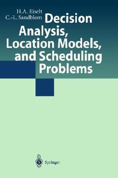 portada decision analysis, location models, and scheduling problems