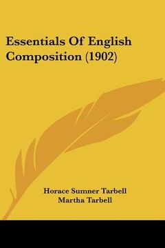 portada essentials of english composition (1902) (in English)