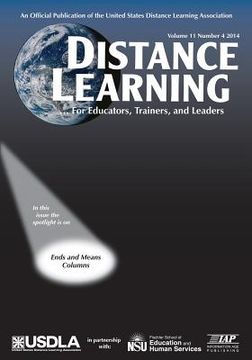 portada Distance Learning Magazine, Volume 11, Issue 4, 2014 (en Inglés)