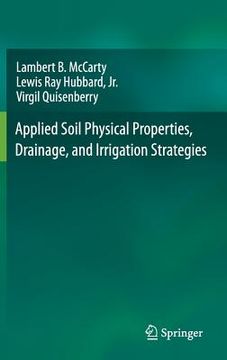 portada Applied Soil Physical Properties, Drainage, and Irrigation Strategies. (in English)