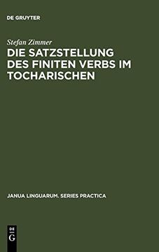 portada Die Satzstellung des Finiten Verbs im Tocharischen (en Inglés)