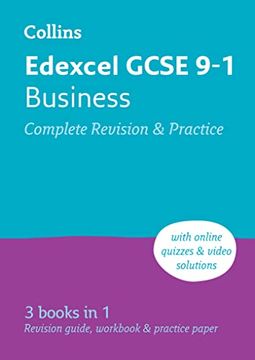 portada Edexcel GCSE 9-1 Business Complete Revision and Practice: Ideal for Home Learning, 2023 and 2024 Exams (in English)