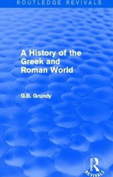 portada A History of the Greek and Roman World (Routledge Revivals) (en Inglés)