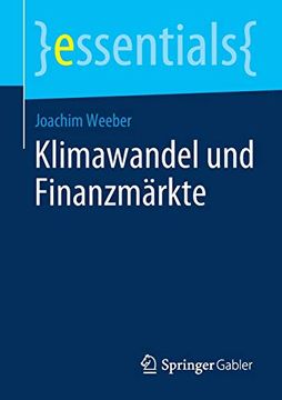 portada Klimawandel und Finanzmärkte (Essentials) (en Alemán)
