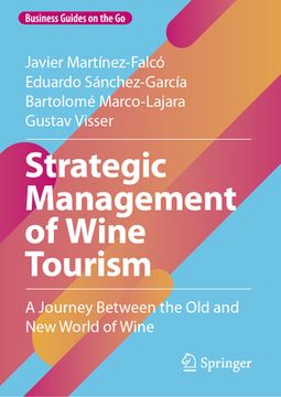 portada Strategic Management of Wine Tourism: A Journey Between the Old and New World of Wine (en Inglés)