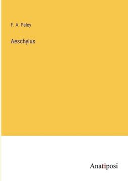 portada Aeschylus (en Inglés)