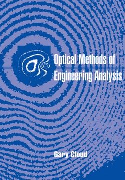 Optical Methods of Engineering Analysis Paperback: 0 (en Inglés)