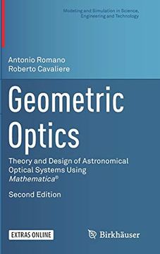 portada Geometric Optics: Theory and Design of Astronomical Optical Systems Using Mathematica® (Modeling and Simulation in Science, Engineering and Technology) (en Inglés)