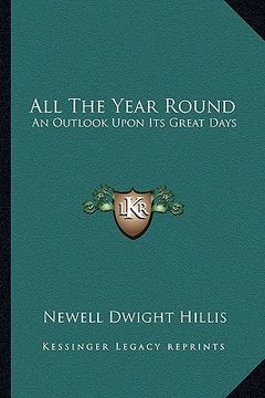 portada all the year round: an outlook upon its great days