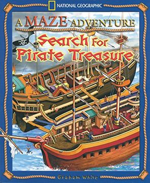 portada Search for Pirate Treasure (Maze Adventures (Paperback)) (in English)
