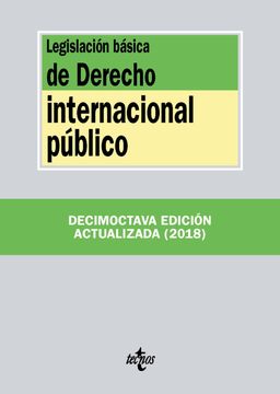 portada Legislación Básica de Derecho Internacional Público