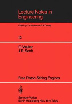 portada free piston stirling engines (en Inglés)