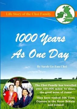 portada 1000 Years As One Day (en Inglés)