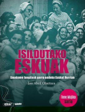 portada Isildutako Eskuak (Tene Mujika Saria) (in Basque)