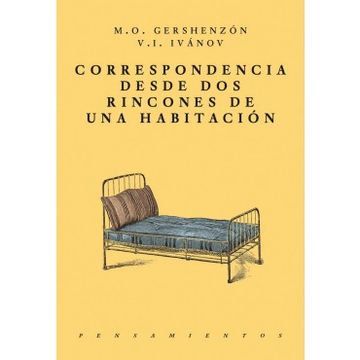 portada Correspondencia Desde DOS Rincones de Una Habitación (in Spanish)