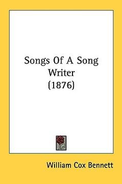 portada songs of a song writer (1876) (in English)