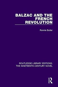 portada Balzac and the French Revolution (in English)