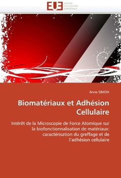 portada Biomateriaux Et Adhesion Cellulaire