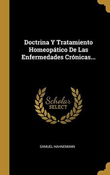 portada Doctrina y Tratamiento Homeopático de las Enfermedades Crónicas.