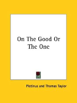 portada on the good or the one (in English)