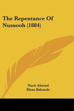 portada the repentance of nussooh (1884) (en Inglés)