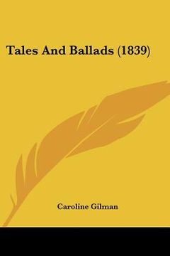 portada tales and ballads (1839)