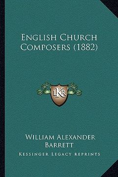 portada english church composers (1882)