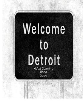 portada Welcome to Detroit: coloring book series (en Inglés)