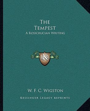 portada the tempest: a rosicrucian writing (in English)