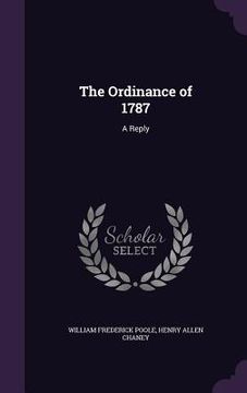 portada The Ordinance of 1787: A Reply