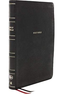 portada Nkjv, Thinline Reference Bible, Leathersoft, Black, Thumb Indexed, red Letter, Comfort Print: Holy Bible, new King James Version (in English)