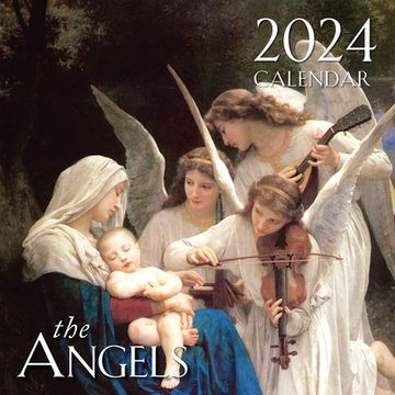 portada 2024 Angels Wall Calendar (in English)
