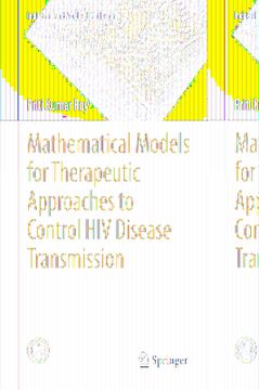 portada Mathematical Models for Therapeutic Approaches to Control HIV Disease Transmission (en Inglés)