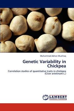 portada genetic variability in chickpea (en Inglés)