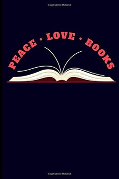 portada Peace Love Books: Journal Not 