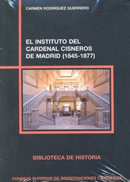 portada instituto del cardenal cisneros de madrid 1845 1877,el