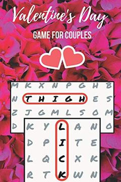 portada Valentine's day Game for Couples: Word Search Challenge for Adults | Naughty Foreplay | Large Print | Romantic Puzzle Book | for Boyfriend, Girlfriend, Husband or Wife (in English)