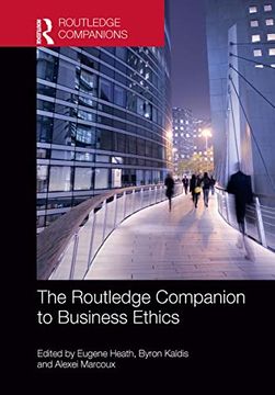 portada The Routledge Companion to Business Ethics (Routledge Companions in Business, Management and Marketing) (in English)